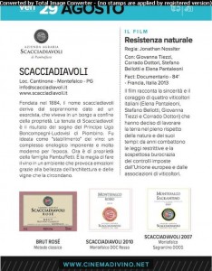 29 AGOSTO Scacciadiavoli